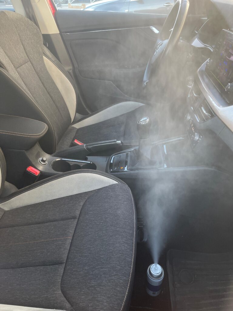 Dezinfekce interiéru